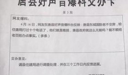 保定唐县爆料事件最新情况,真相逐步浮出水面